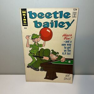 KING Comics BEETLE BAILEY #60 July 1967